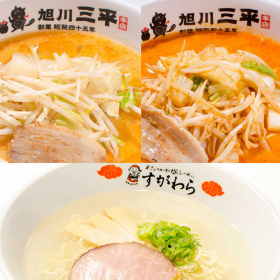 旭川ラーメン 老舗セレクション 10袋セット 麺類 インスタントラーメンの商品画像