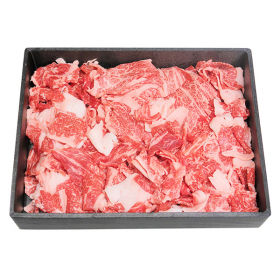 「きたかみ牛 切り落とし 〔500g〕 牛肉 国産 黒毛和牛 焼き肉（株式会社ふるさとサービス）」の商品画像の2枚目