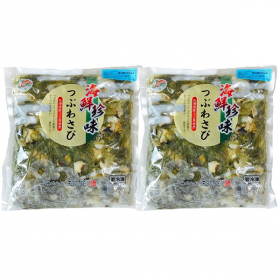 「つぶわさび 〔1kg×2〕 惣菜 魚介類加工品（株式会社ふるさとサービス）」の商品画像の2枚目