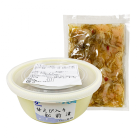 「甘えび松前漬 〔250g×2〕 松前漬け 漬物 和風総菜 ご飯のお供（株式会社ふるさとサービス）」の商品画像の3枚目