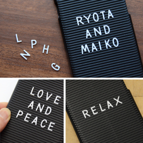 「LETTER BOARD CASE /レターボードiPhoneケース（株式会社シンシア）」の商品画像の4枚目