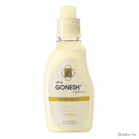 「GONESH（ガーネッシュ）Ultra Softener（柔軟剤）COCONUT（株式会社 大香）」の商品画像の1枚目
