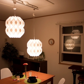 「LED電球対応ペンダントライト 1灯 エバ[EBBA]（株式会社日昇）」の商品画像の2枚目