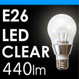 「BELLED（ベルド） 光が広がるLED電球クリアタイプ E26 LED-008（株式会社日昇）」の商品画像の1枚目