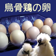 烏骨鶏の卵 10個入りの商品画像