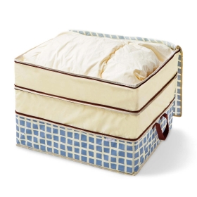 「シーズンオフの寝具をひとまとめ　高さを変えられる布団収納ケースの会（株式会社フェリシモ）」の商品画像の4枚目