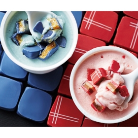 幸福の青と情熱の赤　チョコジェラートセットの口コミ（クチコミ）情報の商品写真