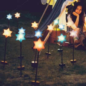 「お庭に星座を描くような　きらきら星のソーラーガーデンライトの会（株式会社フェリシモ）」の商品画像の1枚目