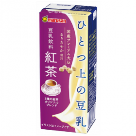 ひとつ上の豆乳 豆乳飲料　紅茶の口コミ（クチコミ）情報の商品写真