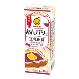 「豆乳飲料 あんバター味 200㎖（マルサンアイ株式会社）」の商品画像