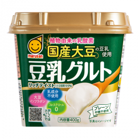 「国産大豆の豆乳使用 豆乳グルト 400g（マルサンアイ株式会社）」の商品画像