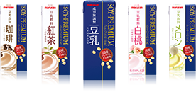 「SOY-PREMIUM ひとつ上の豆乳（マルサンアイ株式会社）」の商品画像