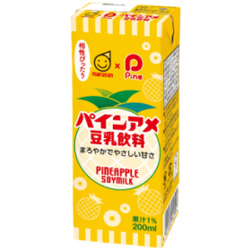 豆乳飲料 パインアメ 200㎖の商品画像
