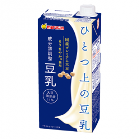「ひとつ上の豆乳 成分無調整豆乳1L（マルサンアイ株式会社）」の商品画像