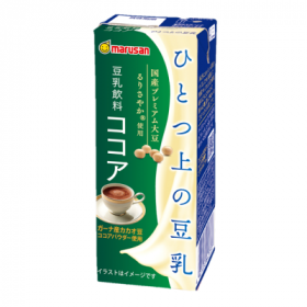 ひとつ上の豆乳 豆乳飲料ココア 200㎖の商品画像