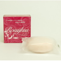 「バラの香りの化粧石鹸 「ロージーキッス」 90ｇ	（株式会社キャリア・ステーション）」の商品画像