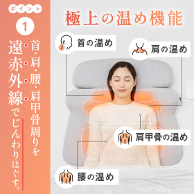 「首と肩と腰がホッとする枕 グランデ（株式会社サバキュー）」の商品画像の2枚目
