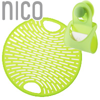 シリコン素材の収納用品nico3点セットの商品画像