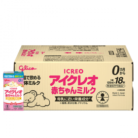 「アイクレオ 赤ちゃんミルク 18本セット（江崎グリコ株式会社）」の商品画像の3枚目