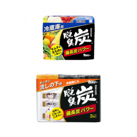 「脱臭炭　冷蔵庫用/こわけ　キッチン・流しの下用（エステー株式会社）」の商品画像